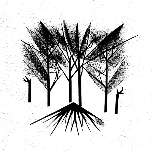 The woods are lovely, dark and deep. But I have promises to keep, And miles to go before I sleep, And miles to go before tattoo design idea