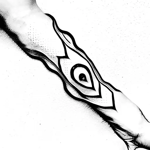 in tune with chaos tattoo design idea