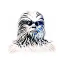Chewbacca 50cent tattoo design idea