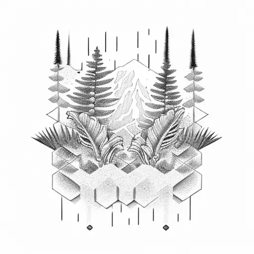 hawaii, colorado tattoo design idea