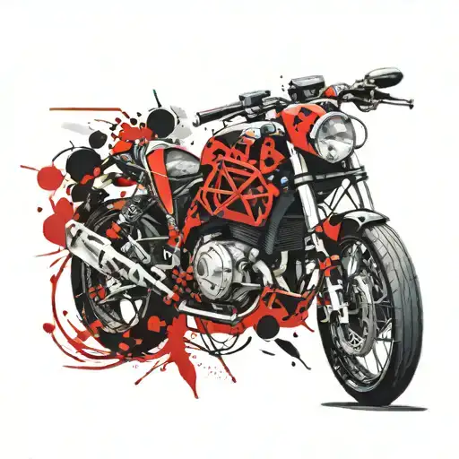 Porsche tattoo design idea