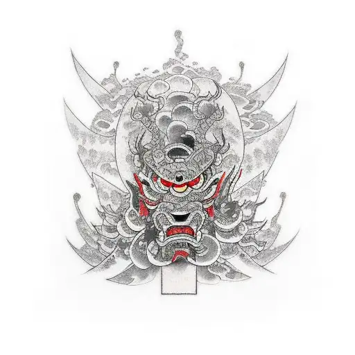 Ronin tattoo design idea