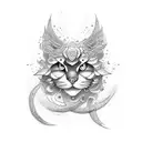 Couple Matching creative numbers tattoo design idea