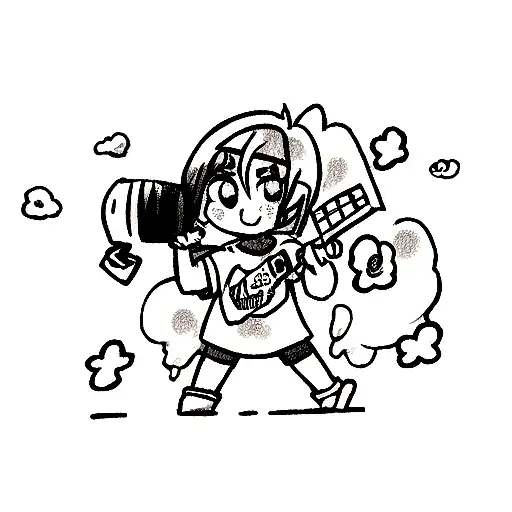 Ink Dripping Melting Sharingang Eye Black And White tattoo design idea