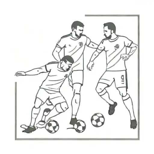 Georgian Football Team tattoo design idea