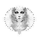 Gothic cathedral tattoo design idea