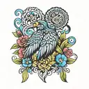 Moldova Ukraine tattoo design idea