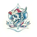 buck tattoo design idea