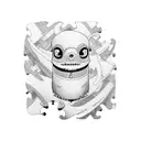 blimp puzzle  tattoo design idea