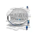 blimp puzzle pieces  tattoo design idea