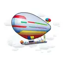 blimp puzzle pieces  tattoo design idea