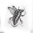 firefly  tattoo design idea