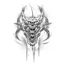 Mark of cain tattoo design idea