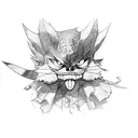 luffy tattoo design idea