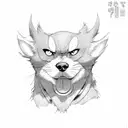 luffy tattoo design idea