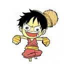 luffy tattoo design idea