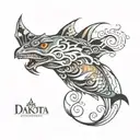 Dakota tattoo design idea