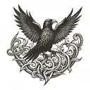 Alter Bridge Blackbird logo tattoo design idea
