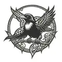 Alter Bridge Blackbird logo tattoo design idea