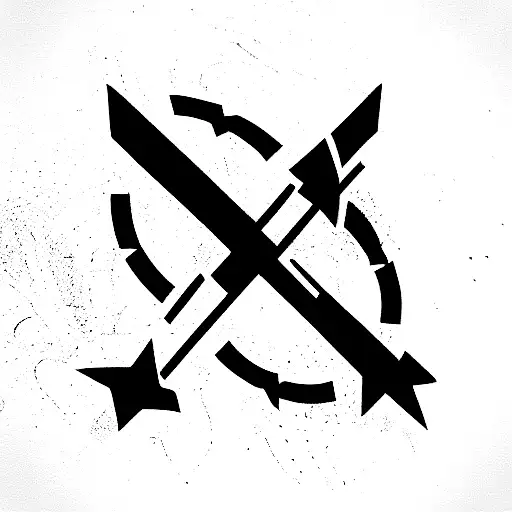 army symbol tattoo design idea