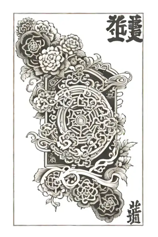 Fate is determined by a notebook. This means that no matter what happens, we are not to blame. Not “I came up with bullshit,” but “that’s what the cards said.” tattoo design idea