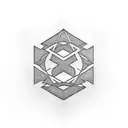 depeche mode logo tattoo design idea