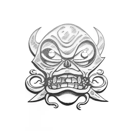 Luffy tattoo design idea