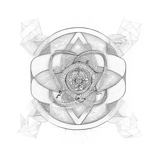 inner strength tattoo design idea