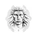 Libra Leo combined tattoo design idea