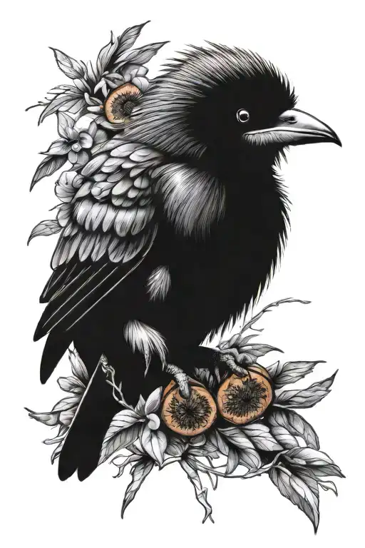 ninja kiwi bird tattoo design idea