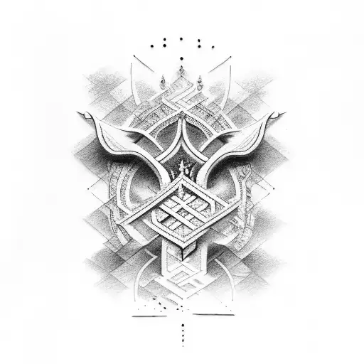 the word "yeshua" tattoo design idea