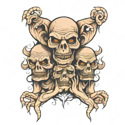 hear no evil, see no evil, speak no evil tattoo design idea