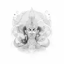 aum  tattoo design idea