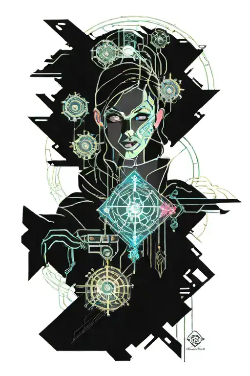 windrunner cosmere series with vibrant tattoo design idea