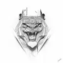 Gilroy gangsta discipline tattoo design idea