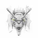 Gilroy gangsta discipline tattoo design idea
