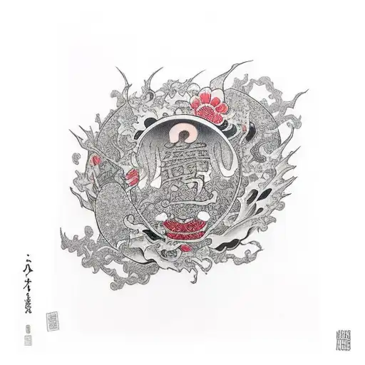 Yujiro Hanma  tattoo design idea