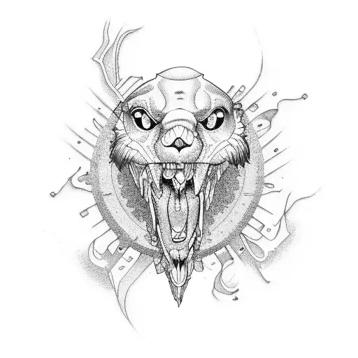 glo gang tattoo design idea