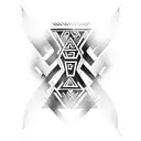 Māori, islander, abstract, New Zealand  tattoo design idea