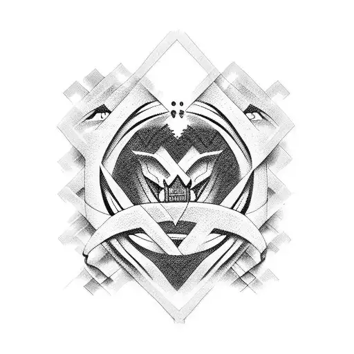 eygption mythology tattoo design idea