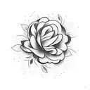 Flowers crown around arm tattoo design idea