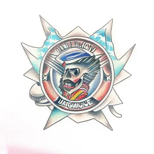 memorial piece for my uncle who rides harley davidson motorycycles  tattoo design idea