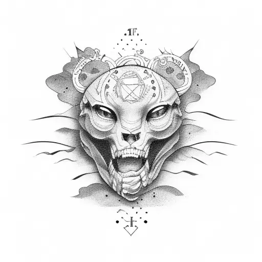 overthinking tattoo design idea