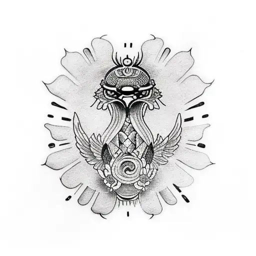 ave fenix tattoo design idea