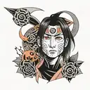 itachi uchiha tattoo design idea