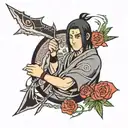 itachi uchiha tattoo design idea
