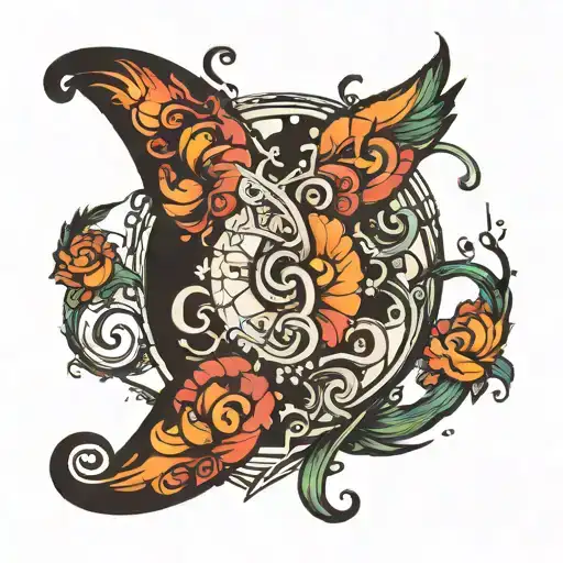 semicolon tattoo design idea