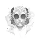 Potato  tattoo design idea