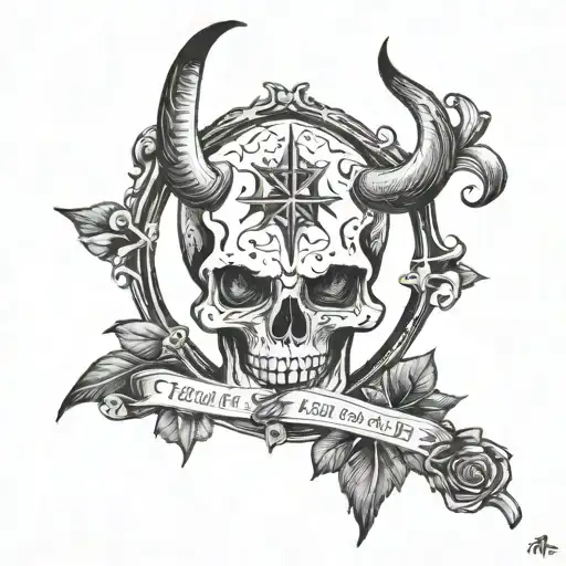 I'll sell my soul to the devil for a night with you tattoo design idea