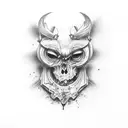 titty tattoo design idea